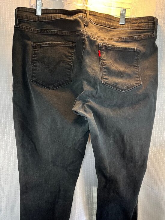 Levi's Denim - Levi's The Original Jean Leggings Black size 20